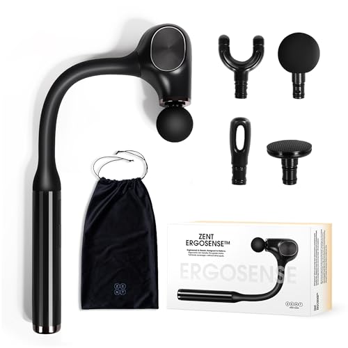 Massage gun dos et nuque pour récupérer après le sport avec ZENT ErgoSense