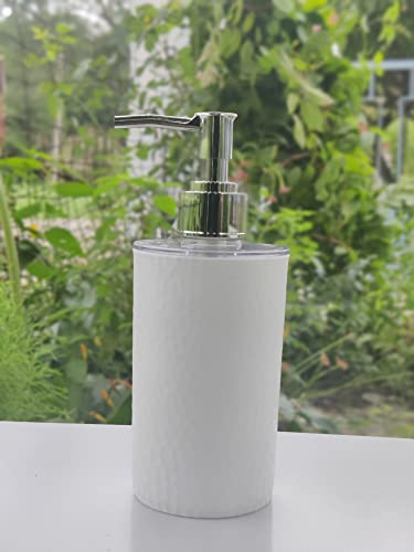 Image of Unbreakable Liquid Soap /Liquid /Shampoo /Hand wash /Sanitizer /Lotion Dispenser Bottle for Kitchen, Wash-Basin and Bathroom 350 ml Dispenser (White)