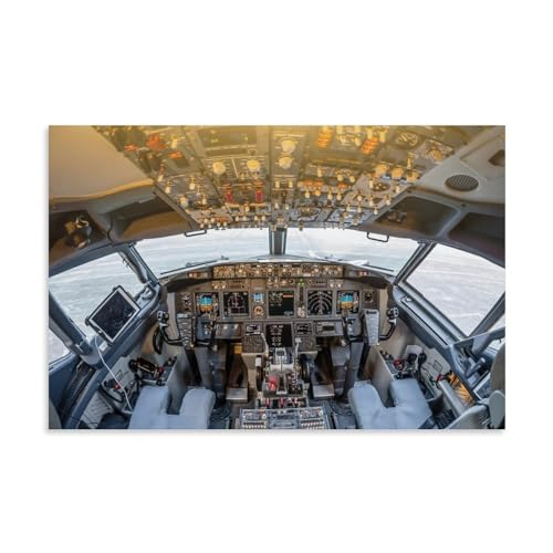 �{�[�C���O737�R�b�N�s�b�g�L�����o�X�v�����g�|�X�^�[�|�X�^�[�ǎ��A�A�[�g�p�l���A�Ǔ\��|�X�^�[�A�C���e���A���w�|�X�^�[�A�v�����g�����|�X�^�[�A���r���O�x�b�h���[���A�o�X���[���A���A�V�z�Z��v���[���g 24x36inch(60x90cm) Unframe-