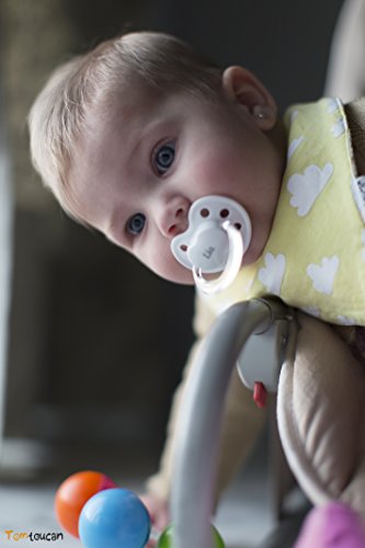 Tomtoucan baberos de bebe - Juego de 5 diseños unisex (Hello Sunshine)