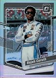 2024 Donruss Racing Optic Holo #32 Rajah Caruth Wendell Scott Foundation/Alpha Prime Racing/Chevrolet Officially Licensed Panini NASCAR Trading Card (Stock Photo may be shown, Near Mint to Mint Condition)