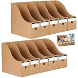 【Conception Pliable】Aucune méthode de pliage compliquée ni ruban adhésif nécessaire. Il suffit de plier le fond. Notre porte-documents en carton est épais et résistant, ce qui le rend facile à plier. Parfait pour n'importe quel bureau ou étagère, il est pratique pour accéder à vos documents et les organiser.