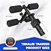 Adjustable Tib Bar, Tibialis Trainer, Tibia Dorsi Calf Raise Machine, Knees Over Toes Equipment for Strengthening Calve, Shin & Ankle, Leg Workout, Fit 2