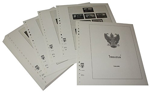 Thaïlande LINDNER Das Original feuilles pré-imprimées 1988-1991 de prestige