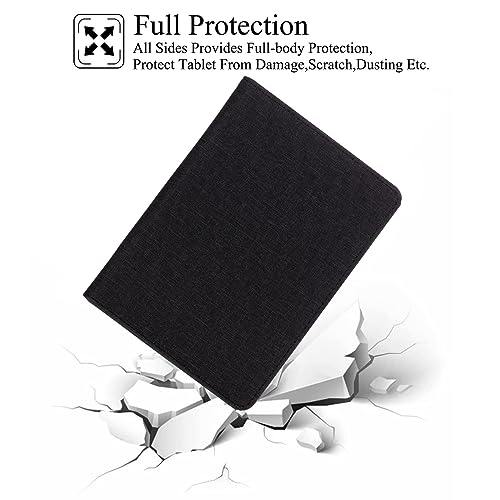 Capa Kindle 11ª Geração 2022 Capa Smart Case Tecido Textura PU Couro E PC Back Hard Cover Premium Co