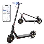 Electric Scooter for Adult - Mankeel 350W Motor, Foldable Electric Scooter with 8.5Inch Solid Tires, 30Km Long Range, APP Control, Max Speed 20Km/h, E-Scooter for Teen and Adults