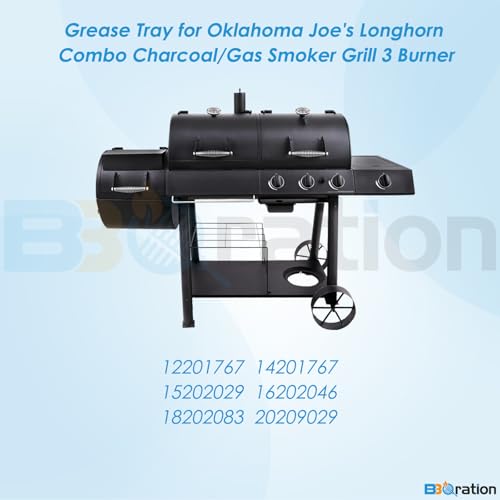 Image of Grease Tray w /Catch Cup for Oklahoma Joe's Longhorn Combo Charcoal Smoker