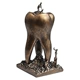 Glowki Zahnarzt-Schreibtisch-Ornamente Geschenk Zahnarztpraxis-Dekorationen für Abschluss/Ruhestand, Lustiges Sammlerstück für Zahnpraxen & Zahnarzt