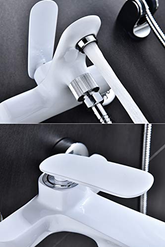 Ensemble de douche en laiton pour baignoire moderne chic LWX - 2