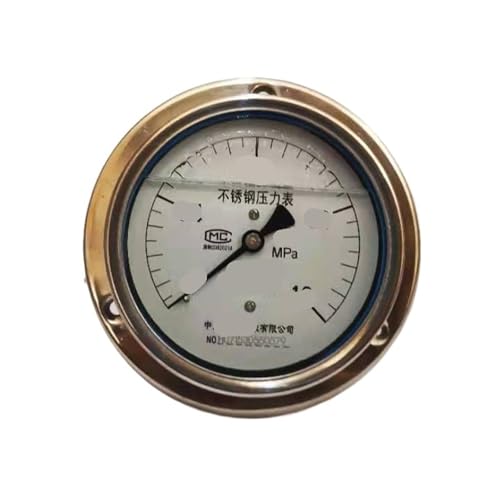 Manomètre axial Y-100BF/ZT en acier inoxydable 0-16MPa pour mesure précise