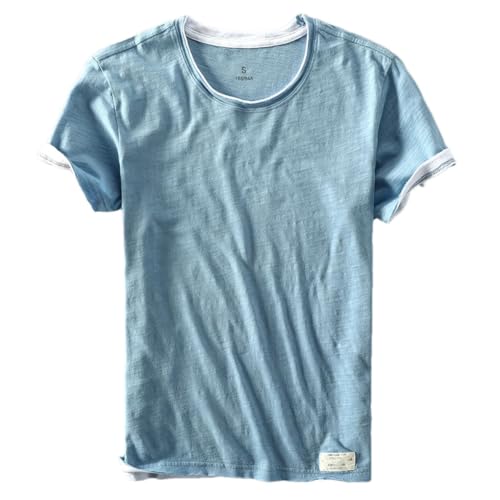 T-shirt vintage en coton pour les journées décontractées de l'homme