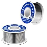 Calibre Précis De 1mm: Évitez La Soudure Inégale Qui Cause Des Connexions Faibles Ce Fil à Souder 1mm 100g Sans Plomb à Cœur De Colophane a Un Diamètre Constant Et Est Parfait Pour Réaliser Des Joints Nets Et Solides Dans Les Travaux De Précision.