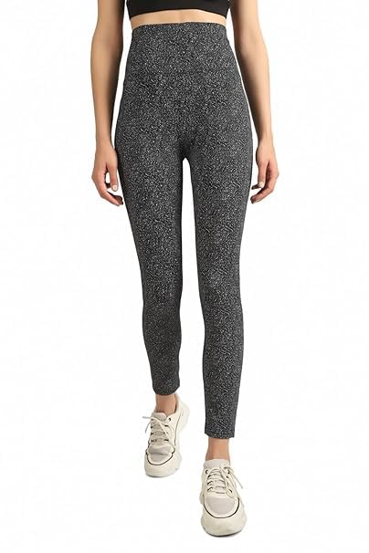 Cycling High Rise Shorts Printed Tights Super Soft Dryfit Stretchable Fabric for Women-image-1