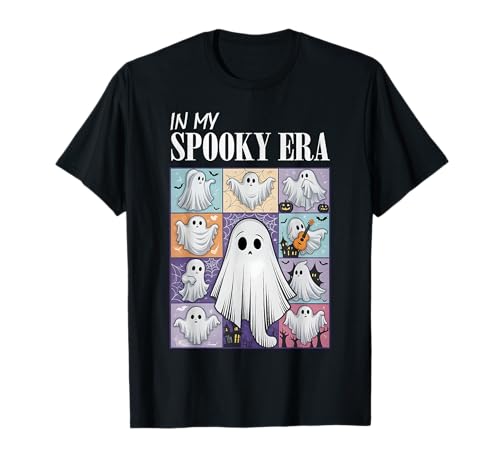 In my spooky era spooky stagione divertente fantasma halloween maglietta