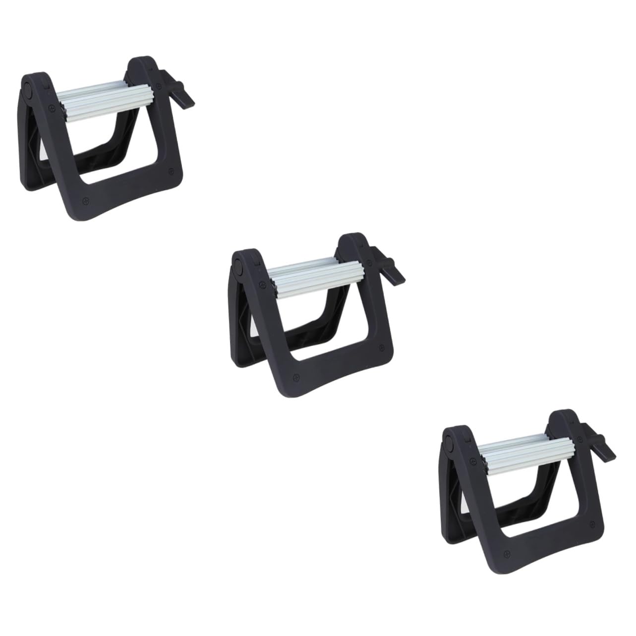 SEWOART 3 Pcs Aluminum Alloy Toothpaste Squeezer Tube Roller for Hair Dye Face Cream Easy to Operate Small Size for Home Salon