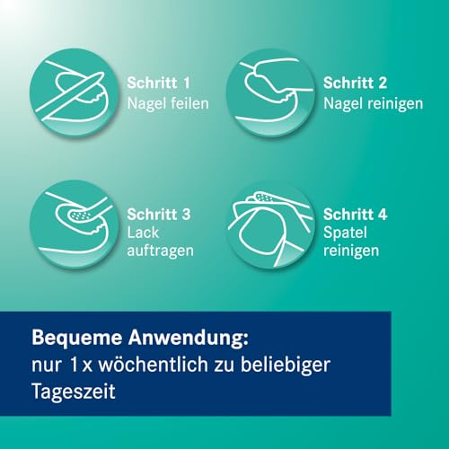 Amorolfin Nagellack Heumann 5% zur Behandlung von Nagelpilz