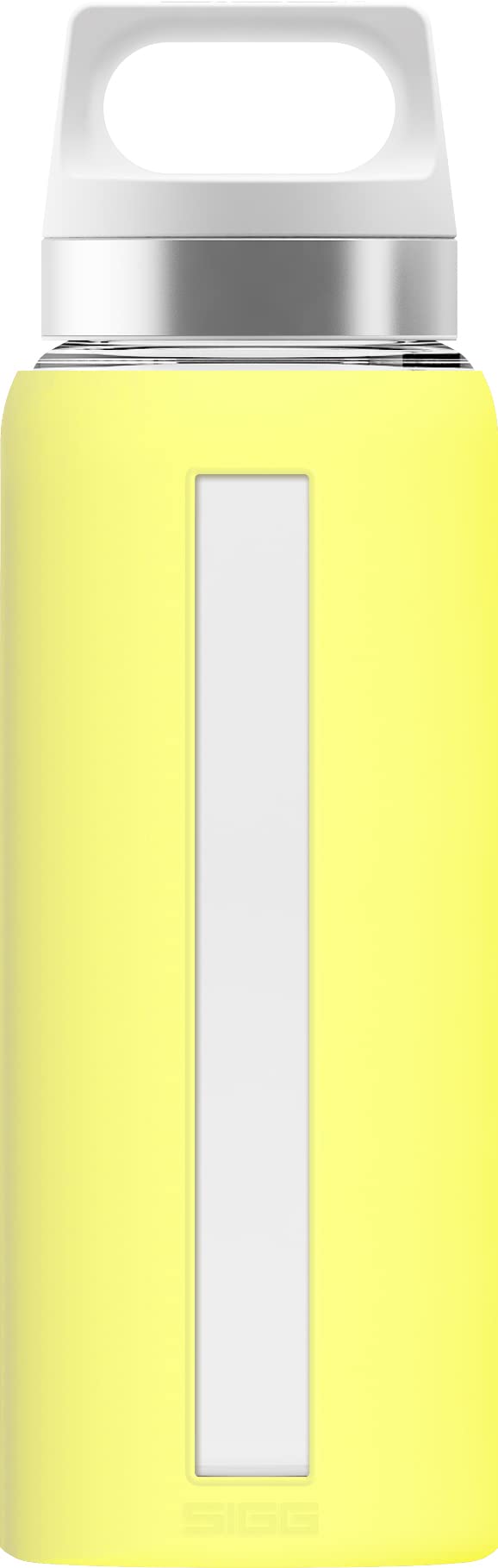 SIGG Gourde Dream (0,65 L), gourde étanche, bouteille en verre avec une housse en silicone, sans produits toxiques et résistante à la chaleur