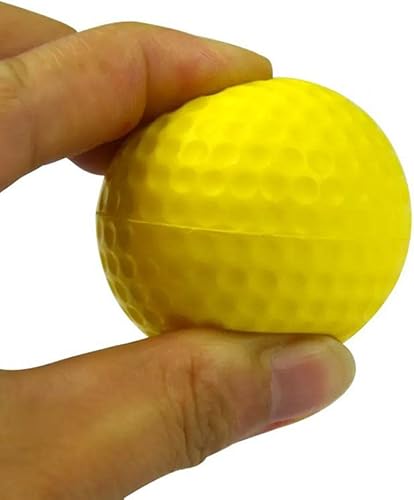 Miniatura 2 de Fessal 12 pelotas de práctica de golf de espuma pelotas de golf de colores resistentes a abolladuras de larga duración vuelo limitado pelotas de
