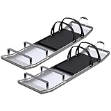 nutoniz 1 Pair Concrete Knee Boards Sliders, Knee Pads for Men Construction, Concrete Finishing Tools...