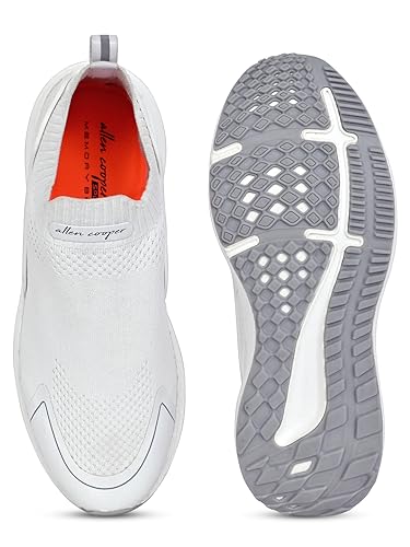 Image of Allen Cooper Training,Atheletic,Gym,Sports Comfortable Extra Max Cusion with Memory Foam Insole,Anti Skid Tech Grip Walking Shoes for Men(650|Color Options- Black,White,Grey /Olive /Size-6,7,8,9,10)