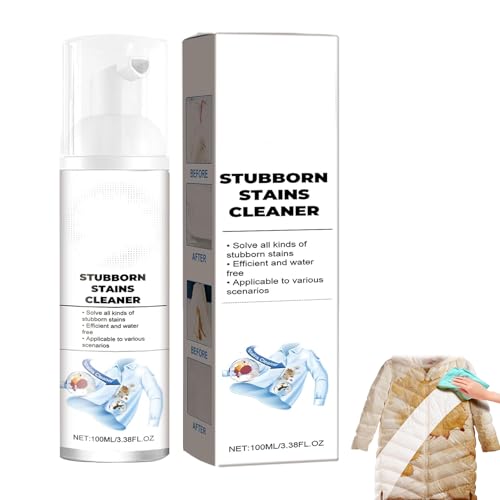 Smacchiatore Di Tessuto,Dry Cleaning Spray,Spray Detergente Senza Risciacquo,Smacchiatore per Lavaggio a Secco,Lavaggio a Secco Vestiti,100ML