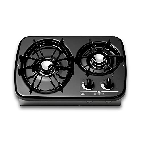 DOMETIC 9600014658 (50216G) Dropin TwoBurner 12V Cooktop with Cast