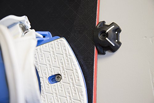 Demon Park Ranger Ski & Snowboard Tuning Kit With Iron, 1Lb Wax Block, Base Cleaner & Snowboard Wall Mount Hanger #TOP5