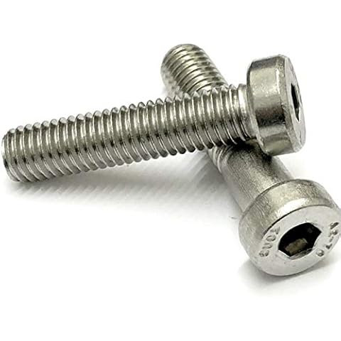 KADco® M5 Low Head Socket Cap Screws A2 Stainless Steel, Hex Head Allen Key Bolts (M5 x 14mm - (20 pcs)) Cover