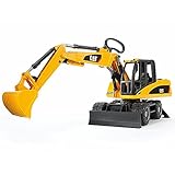 Der Mobilbagger ist mit allen Bruder Figuren kompatibel. Erhältlich ist er im Maßstab 1:16