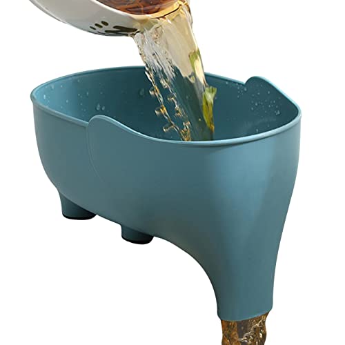Cesto Colador de Cocina en Forma de Elefante