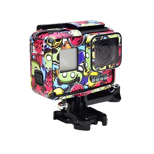 Image of Action Pro Camera Skin Wrap Compatible with GoPro Hero 5 /6 /7 Action Camera