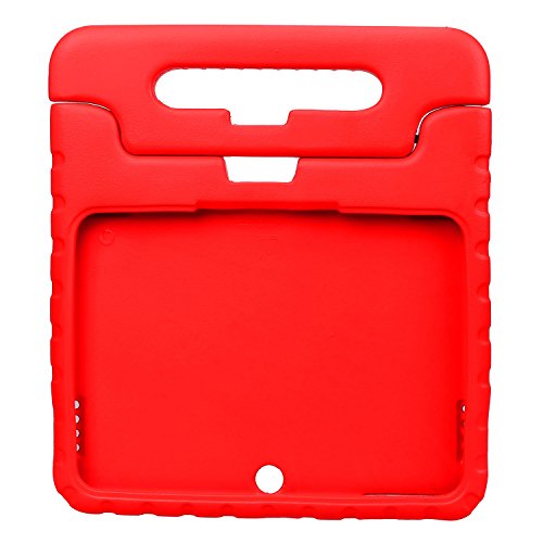 NEWSTYLE 10.1 Shockproof Case Light Weight Kids Case Super Protection Cover Handle Stand Case for Kids Children for 10.1-inch (Red)