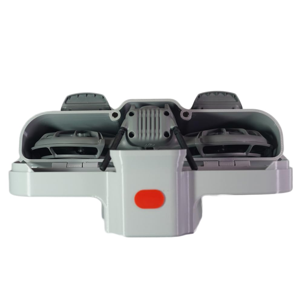 Scatola portaoggetti per DJI Neo 2, custodia protettiva rigida in plastica anti-pressione, portatile, con coperchio aperto, organizer per drone Neo 2, antenna e batterie