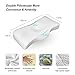 KUIENSI Memory Foam Cervical Contour Orthopedic Pillow, for Sleeping Neck and Shoulder Pain Relief, Ergonomic Dream Pillow with Two Heights to Meet The Many Needs for Side, Back, Stomach Sleeper