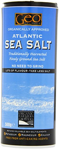 GEO ORGANICS Atlantic Sea Salt Shaker 500g (PACK OF 1)