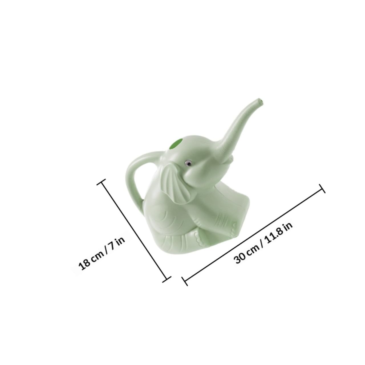 Regadera de Elefante 3 Piezas de PVC Forma Pequeña