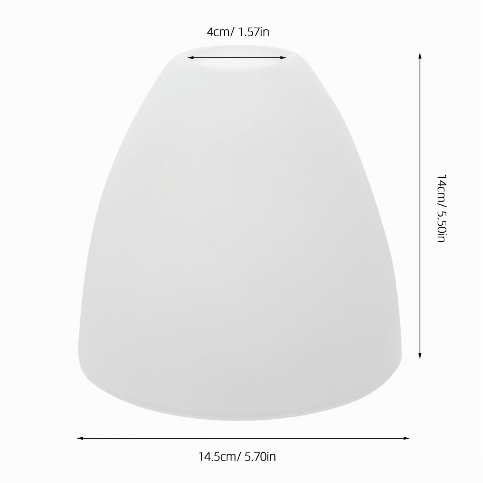 Milchglas Lampenschirm E27 Weiß Lampenabdeckung Lichtschirm Für Zuhause Ersatz Glas Für Hängelampe Modernes Design Wohnräume