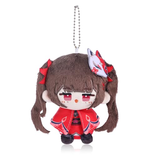 UTIEHD Anime Game HSR Character Bag Charm, Cute 4-Inch Collectible Keychain Pendant, Compact Size for Backpacks and Keys for Fans (Sparkle)