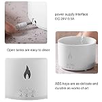 Volcano Diffuser with LED Cold Flame Light, Aromatherapy Essential Oil Diff - Image 6