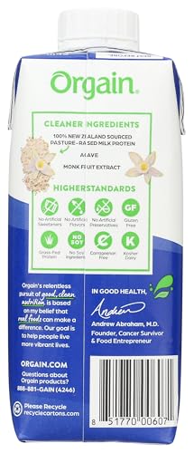 Image of Orgain Whey Protein Shake Vanilla Bean, 11 oz