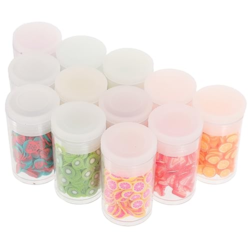 Didiseaon Polymer Fruit Nail Decorations for Nail Art Cellphone Crafts for Lip Gloss Charms and Creative Projects