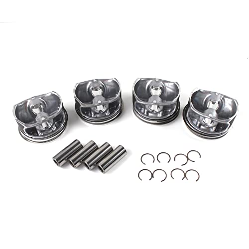 Noptul Engine Piston & Rings Kit, Suitable For Mercedes-Benz C250 C300 W205 2.0T M274.920, Automotive Replacement Parts #TOP3