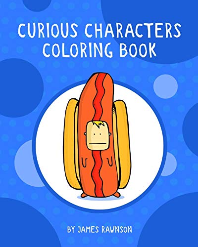 Curious Characters: Coloring Book