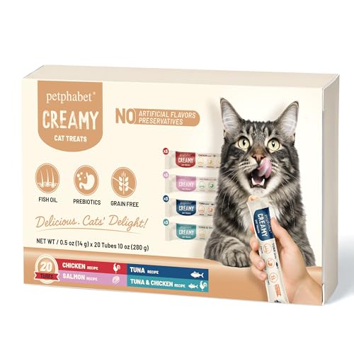 PETPHABET Lickable Wet Kitten Treats