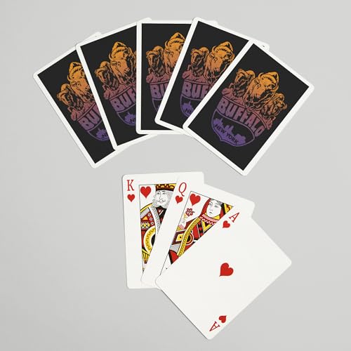 Baraja de poker 52 cartas Buffalo, New York miniatura 7