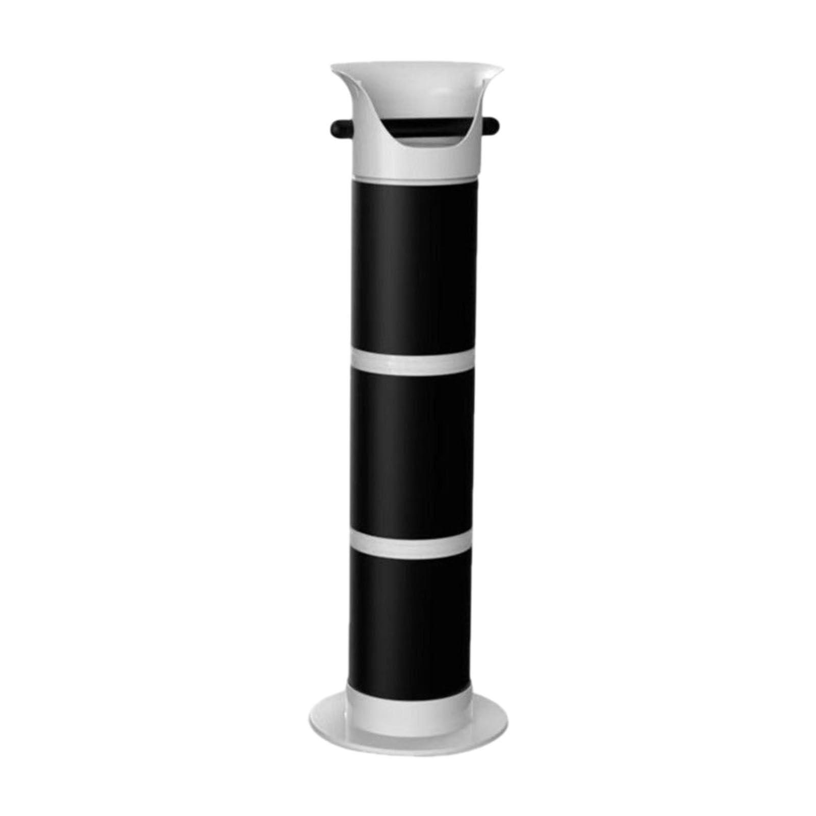 predolo Knock Box Progettato per Lo Smaltimento Dei Fondi di Caffè, Strumento Professionale con Ampio Spazio in Un Modello Da Pavimento, Linea bianca