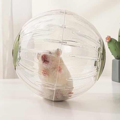 Large Hamster Exercise Ball, Quiet & Safe Running Wheel Ball for Syrian Hamsters, Chinchillas, Small Pets, Escape-Proof Ventilated Design for Indoor Play, Cage Enrichment, Daily Activity - Image 7