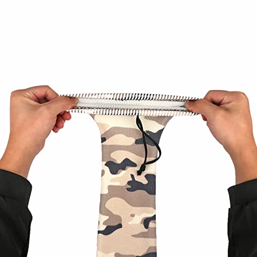 Tourbon Hunting Shooting Tactical Silicone Treated 58 Inch Gun Socks For Shotgun Rifle With Scope(2Pcs/Pk) #TOP4