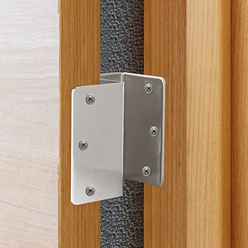 Dunzy Expandable Offset Swing Clear Door Hinges #TOP18