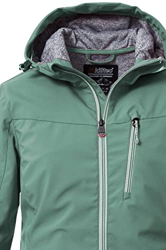 Killtec Damen Softshelljacke/Outdoorjacke mit Kapuze KOS 89 WMN SFTSHLL JCKT; pistazie, 48, 39138-000